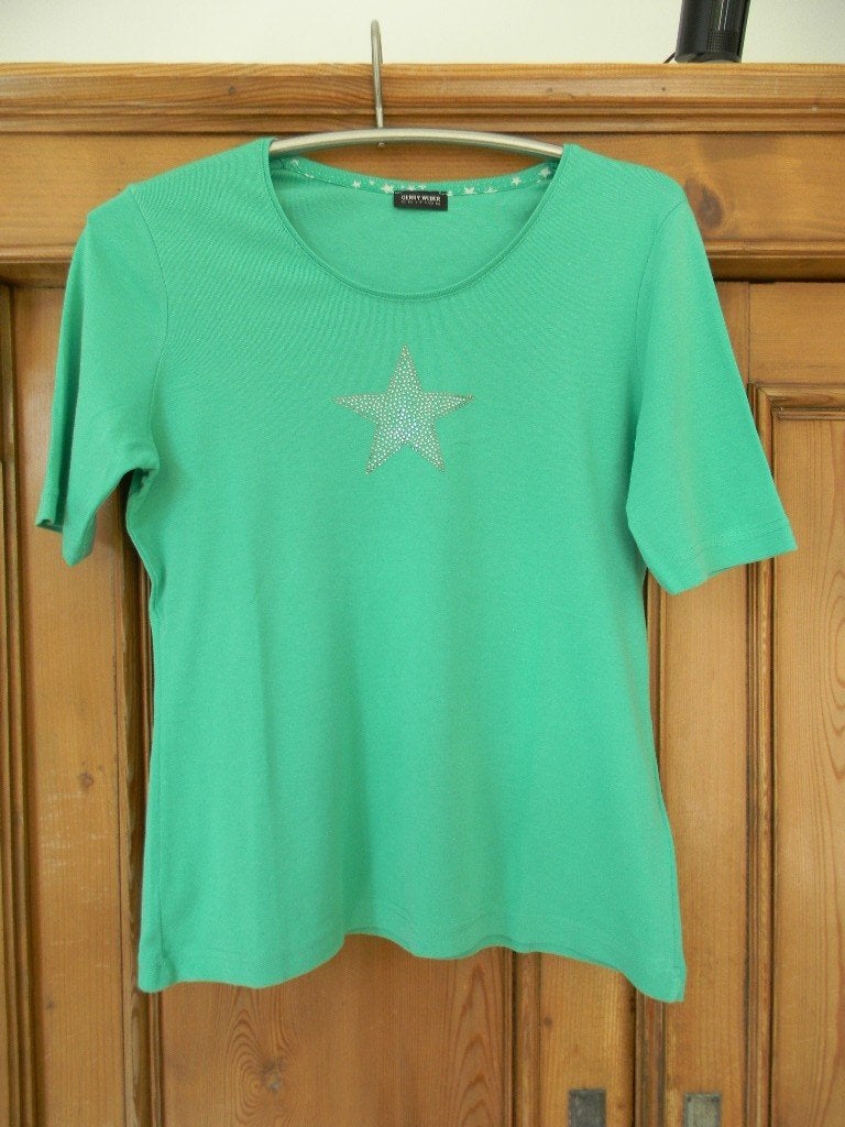Gerry Weber T-shirt, Kleding | Dames, Maat 42/44 (L), Ophalen of Verzenden, Zo goed als nieuw, Korte mouw