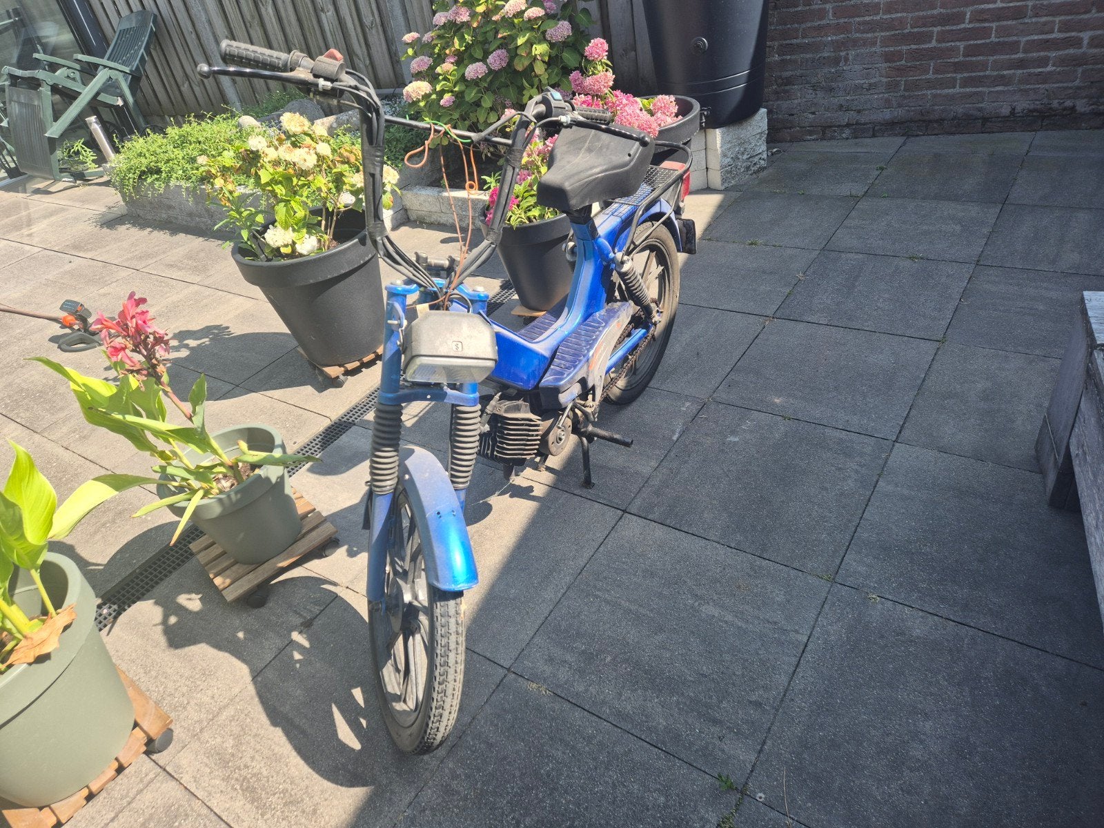 Tomos Flexer en Standard brommers - Opknappers, Fietsen en Brommers, Brommers | Tomos, Ophalen, Gebruikt, Maximaal 25 km/u, Flexer