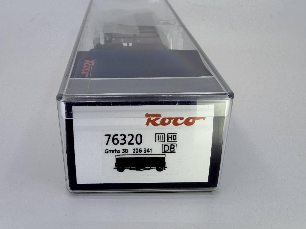 Roco 76320 - 2-assige gesloten goederenwagen, DB, Gelijkstroom, Ophalen of Verzenden, Roco, Roco