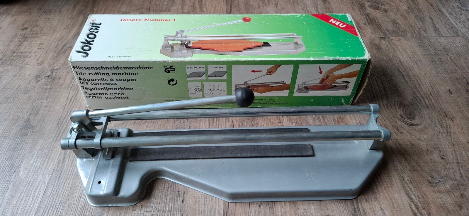Jokosit Tegelsnijmachine, Ophalen of Verzenden, Gebruikt, Snijgereedschap, Overige merken
