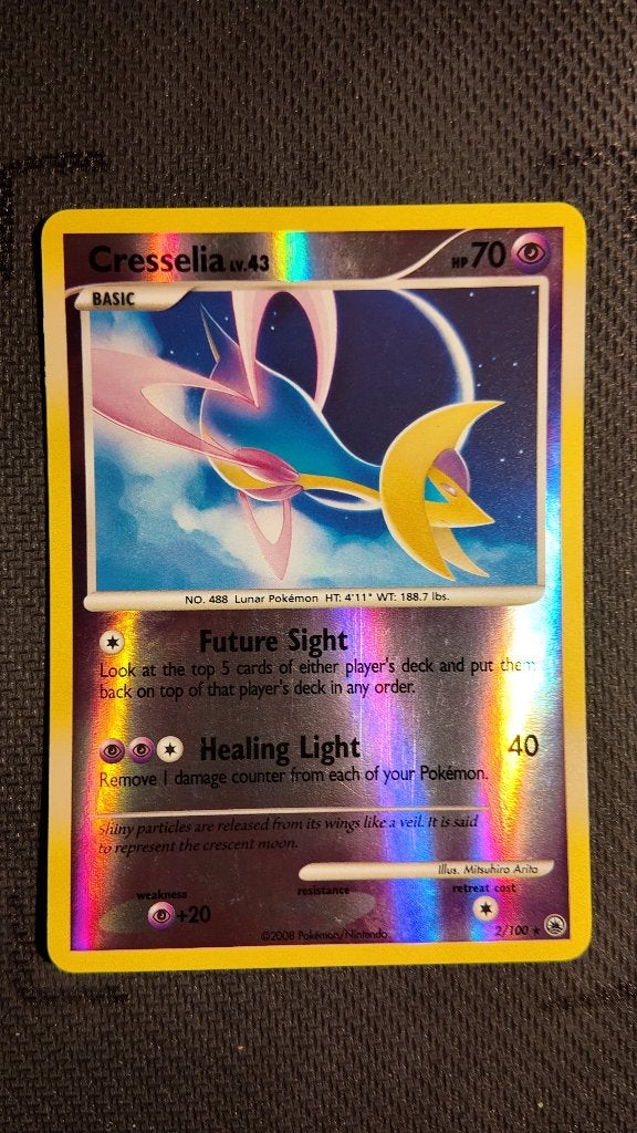 Cresselia 2 Majestic Dawn | Pokemon kaart, Ophalen, Zo goed als nieuw, Losse kaart, Foil