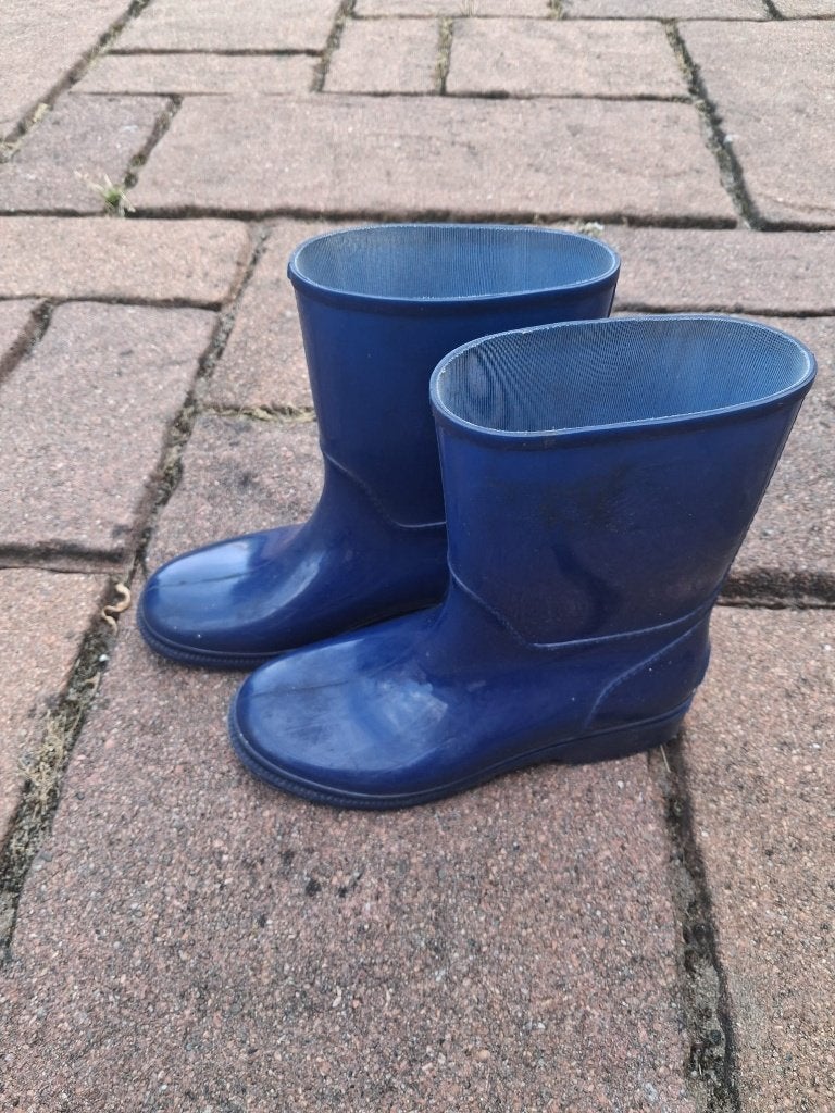kinderlaarzen blauw mt 34, Kinderen en Baby's, Kinderkleding | Schoenen en Sokken, Gebruikt, Jongen of Meisje, Ophalen of Verzenden