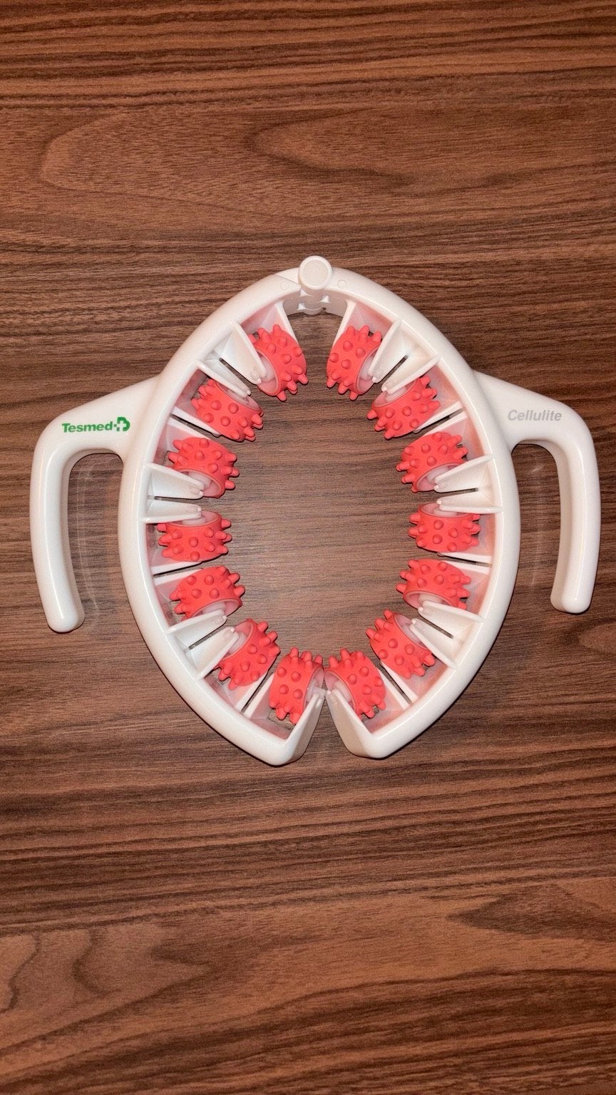 Nieuwe Tesmed Anti-Cellulite Massager met 18 Rollers, Ophalen of Verzenden, Nieuw, Overige typen