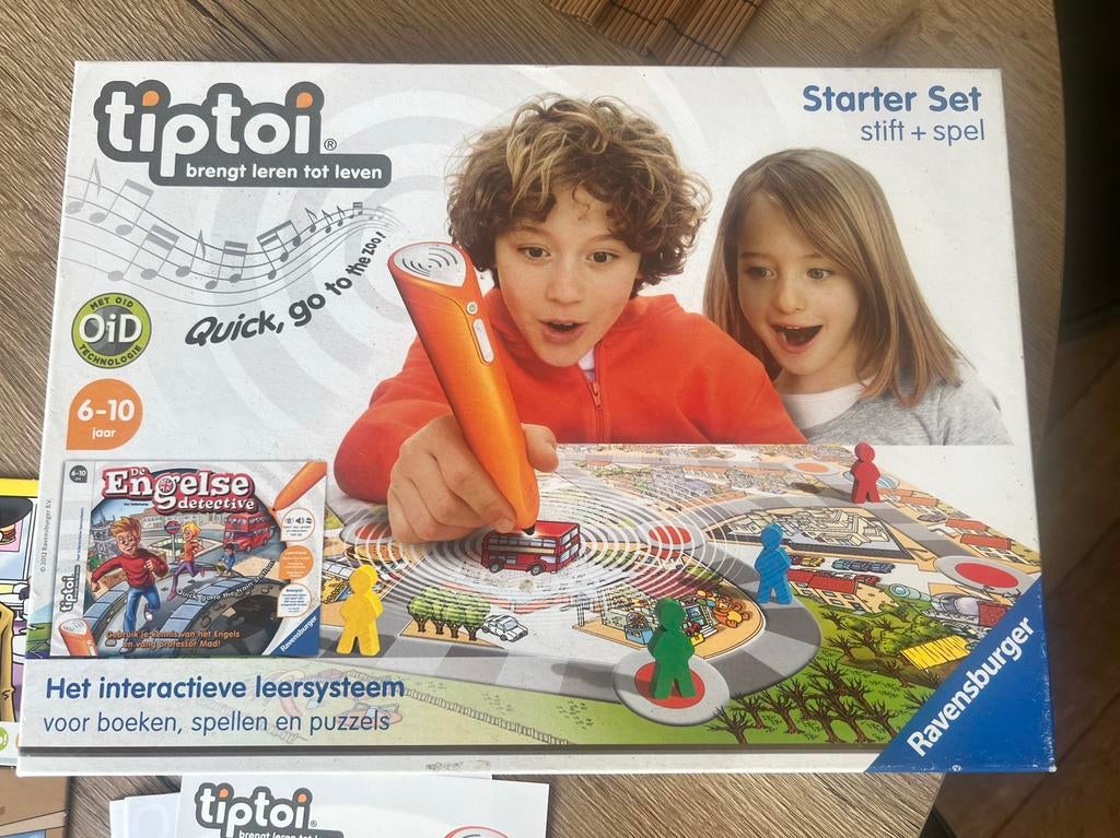 tiptoi spel  engelse detective, Hobby en Vrije tijd, Gezelschapsspellen | Bordspellen, Een of twee spelers, Ophalen, Zo goed als nieuw