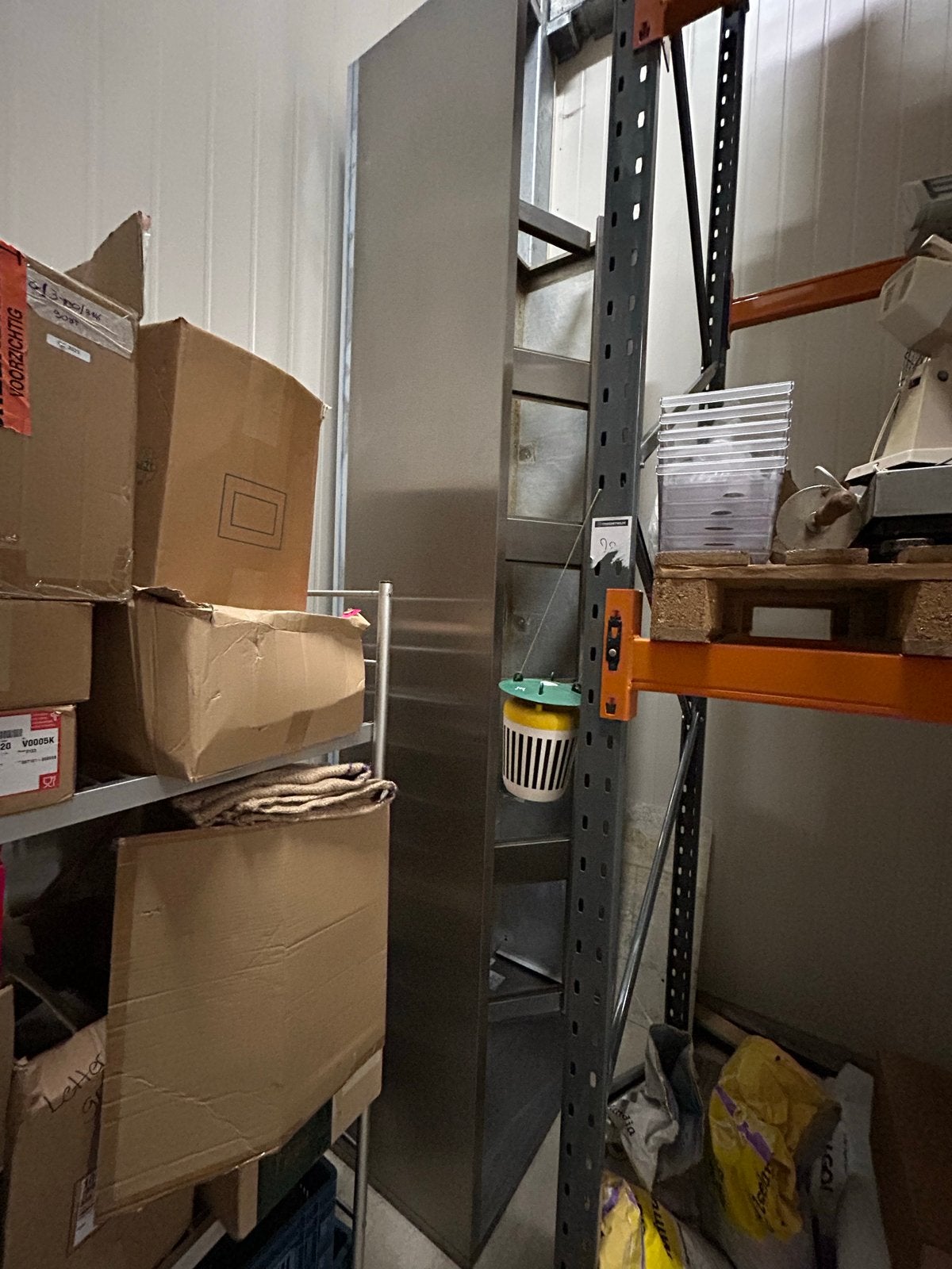 Aluminium afzuigkap met 2 TL buizen, Ophalen, Gebruikt, Bakkerij en Slagerij