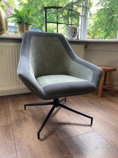 Fauteuil, Ophalen, Gebruikt, 75 tot 100 cm, Stof