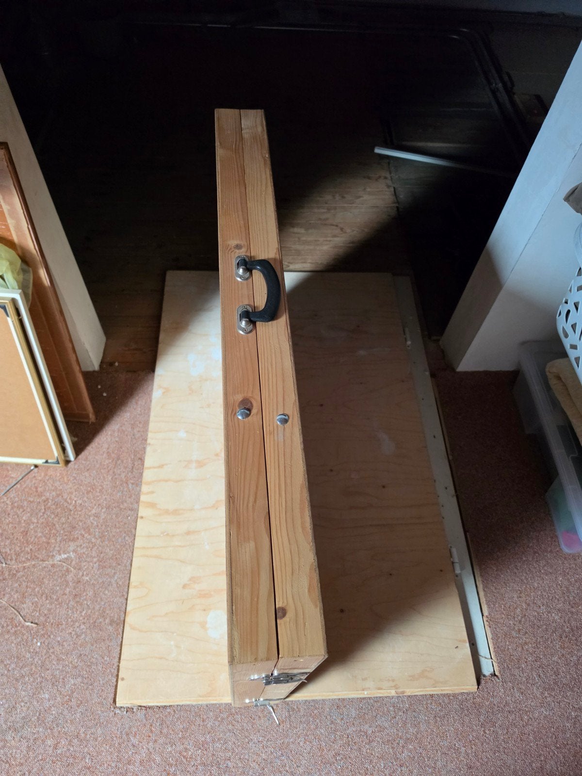 Inklapbare professionele behangtafel, Ophalen, Zo goed als nieuw