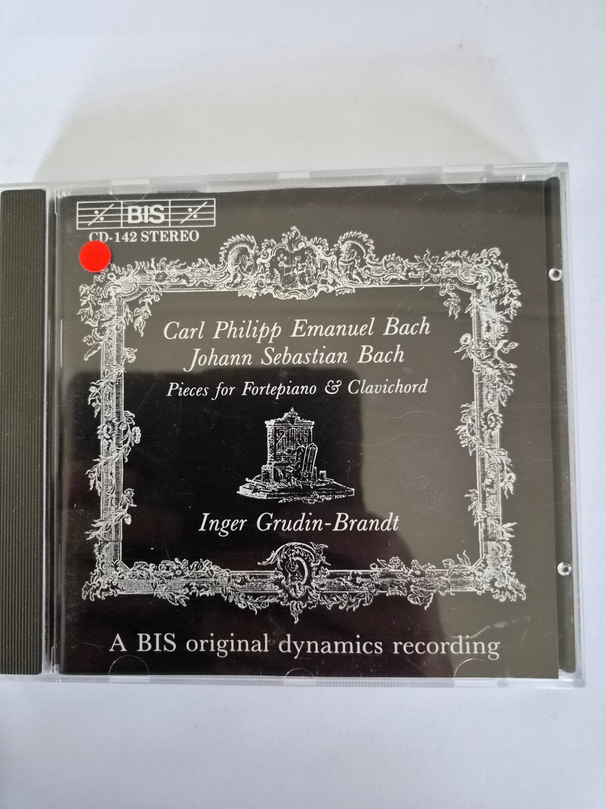 Carl Philipp Emanuel Bach  Johann Sebastian Bach - Inger Gru, Ophalen of Verzenden, Zo goed als nieuw, Pianomuziek, Inclusief doosje