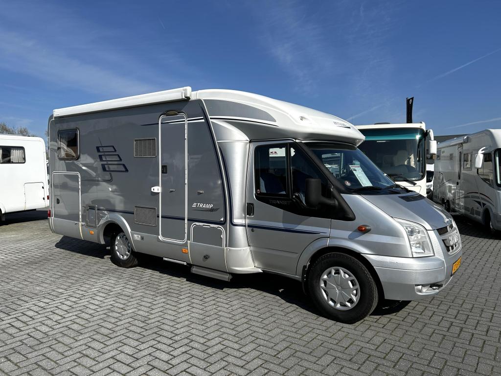 Hymer Tramp CL Dwarsbed/Xl-garage/6.99M/Airco/4-zitplaatsen, Caravans en Kamperen, Campers, Ford, Bedrijf, Tot en met 3, Hymer