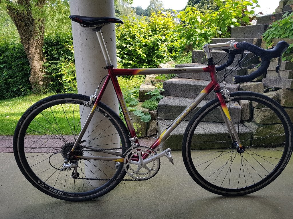 ROAM Titanium Racefiets (special painting), Overige merken, 28 inch, Gebruikt, Carbon