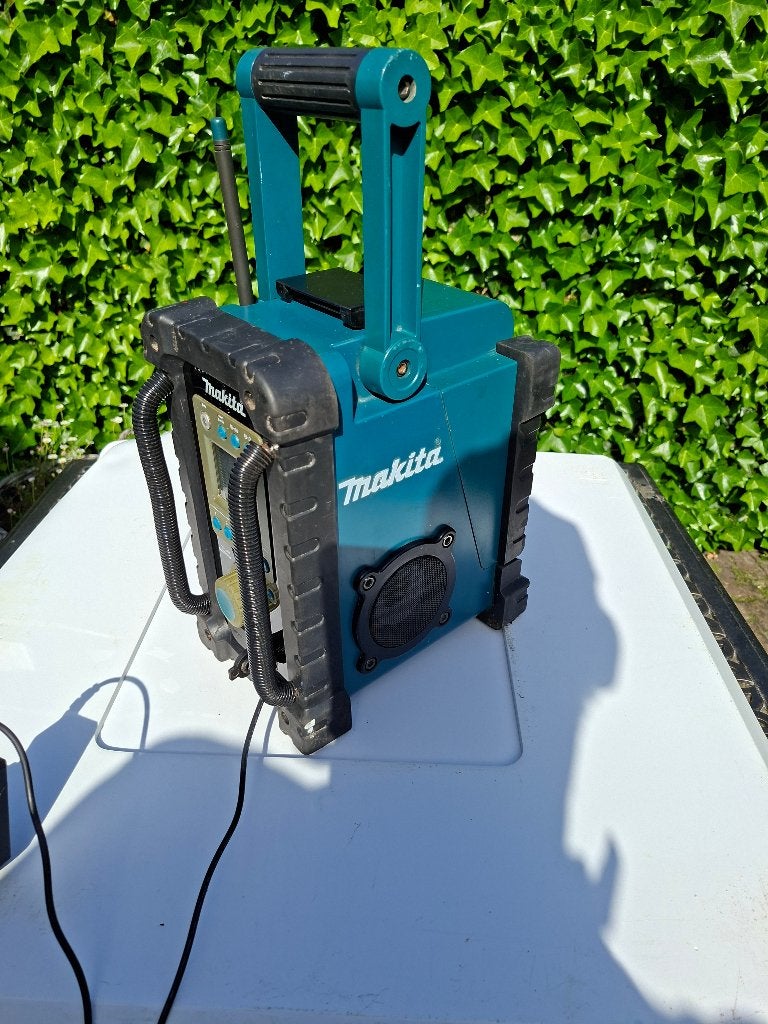 makita bouwradio, Audio, Tv en Foto, Radio's, Ophalen, Zo goed als nieuw, Bouwradio