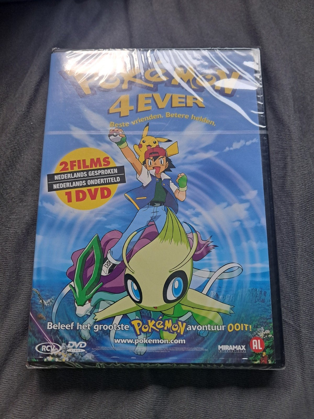 Pokemon DVD POKEMON 4-EVER. Nieuw in seal., Alle leeftijden, Ophalen of Verzenden, Nieuw in verpakking
