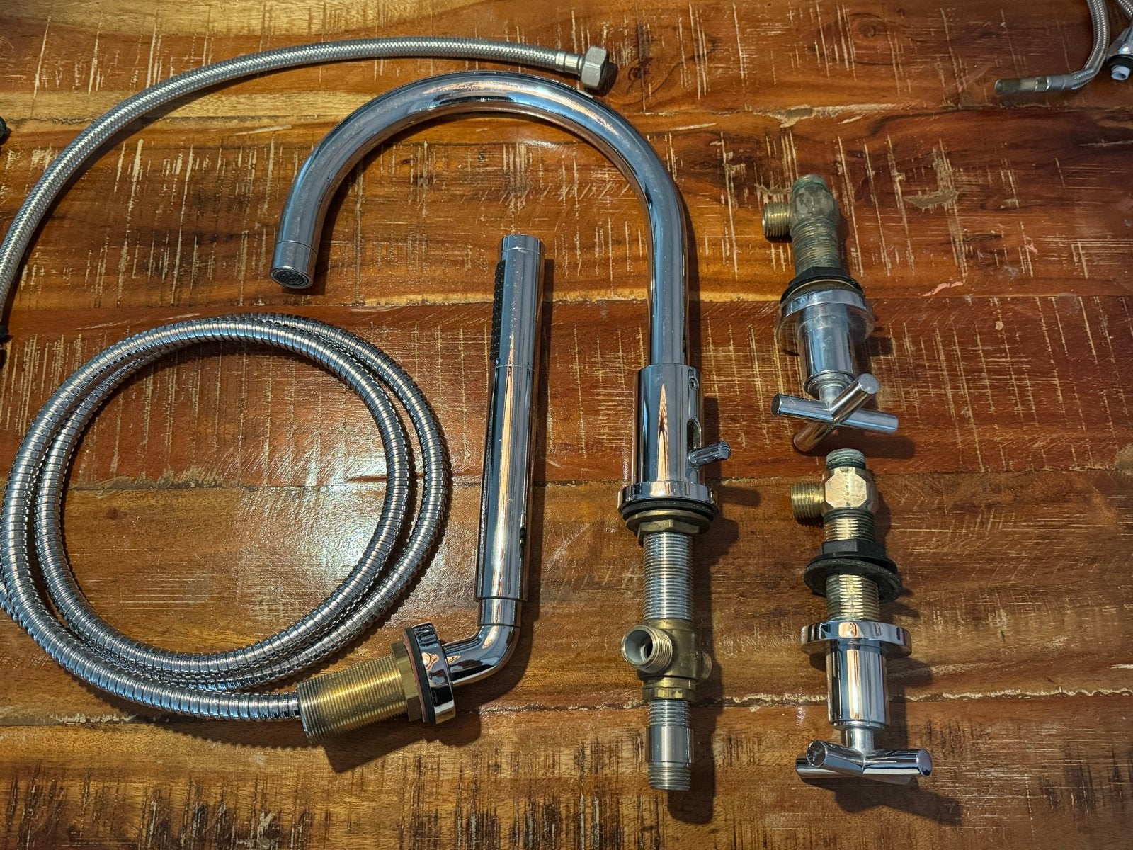 Dornbracht Kraan met Handdouche - Chroom, Ophalen of Verzenden, Gebruikt, Chroom, Kraan