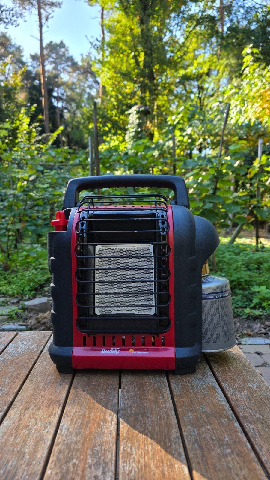 Mr. Heater Buddy Draagbare Propaan Kachel, Ophalen of Verzenden, Gebruikt, Gas, Vloer