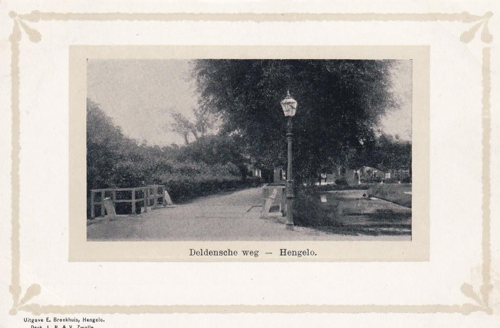 Hengelo, Delden., Verzamelen, Ansichtkaarten | Nederland, Verzenden, Voor 1920, Ongelopen, Overijssel