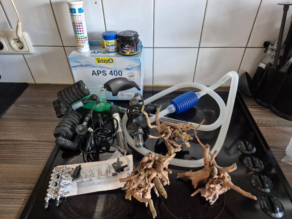 Aquariumspullen LEES OMSCHRIJVING!!!, Ophalen, Gebruikt, Overige typen