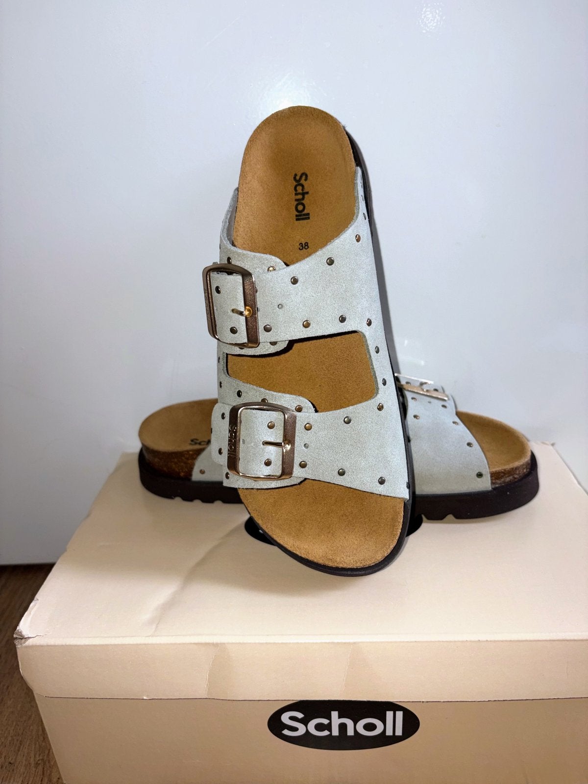 Scholl Beatriz suède slippers  nieuw, Slippers, Overige kleuren, Nieuw, Ophalen of Verzenden