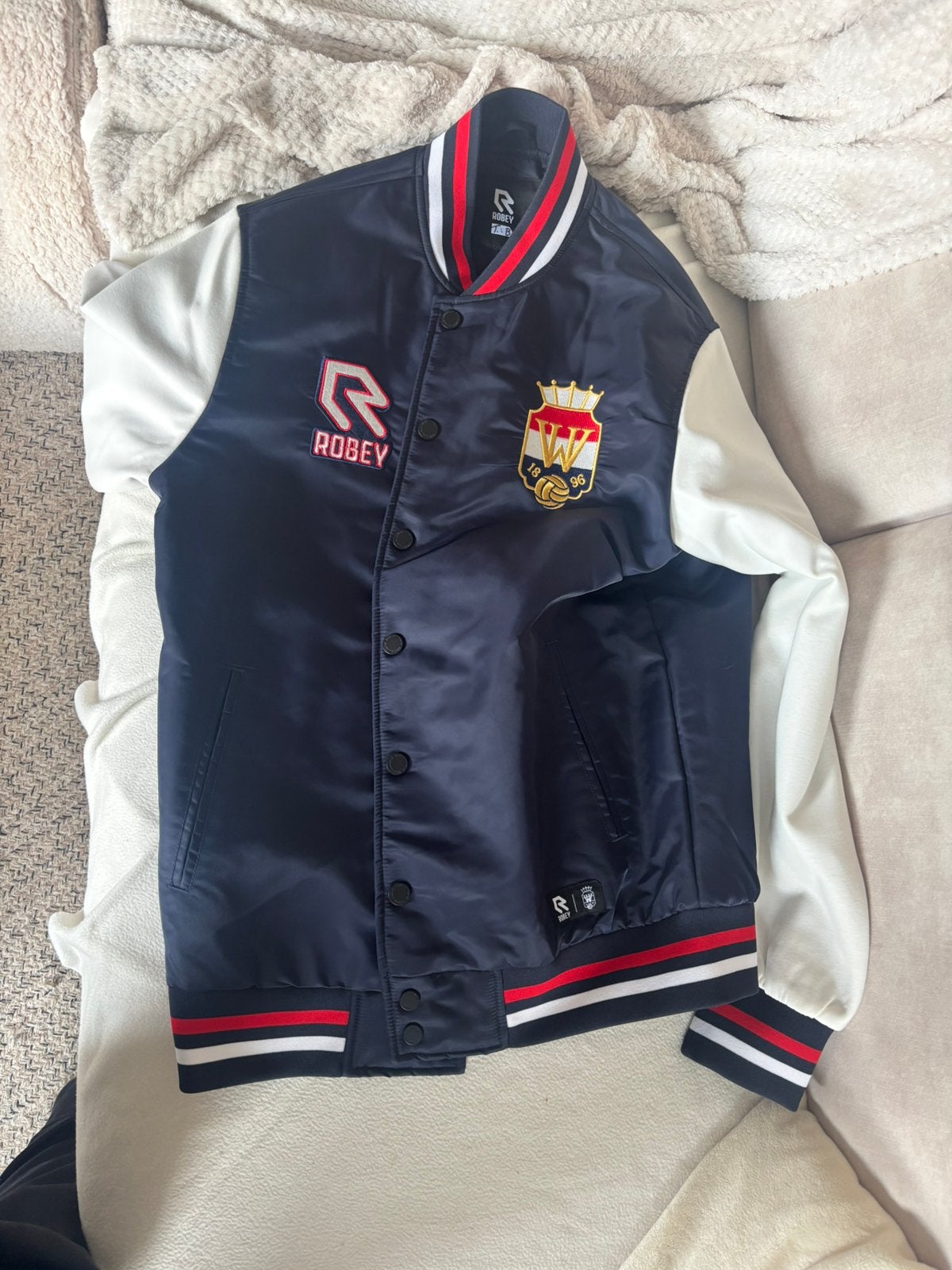 Willem II jas, Ophalen, Zo goed als nieuw, Zwart
