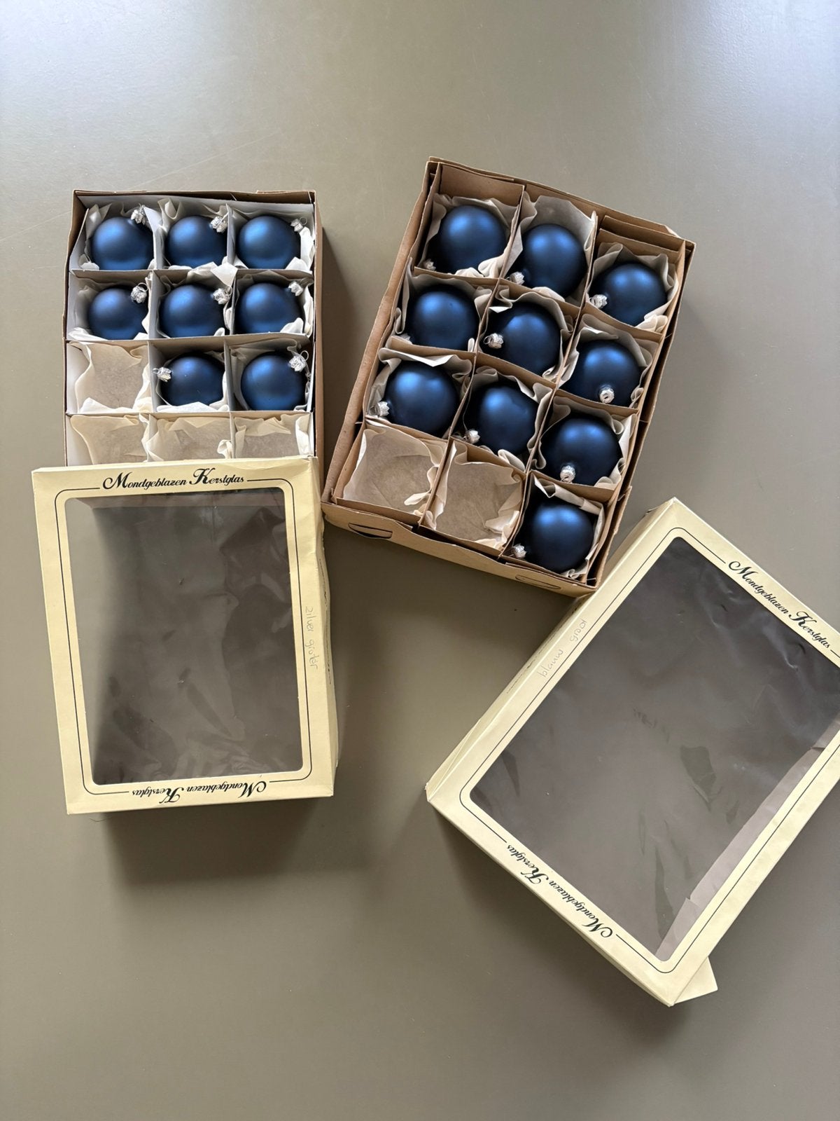 Kerstballen glas 18 stuks, Diversen, Ophalen, Gebruikt