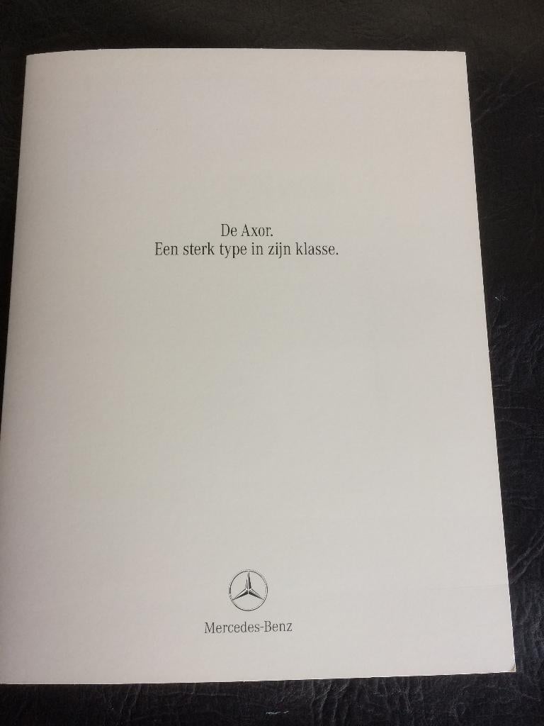 De Mercedes Axor, een sterk type in zijn klasse, Mercedes Benz, Zo goed als nieuw, Mercedes, Ophalen of Verzenden