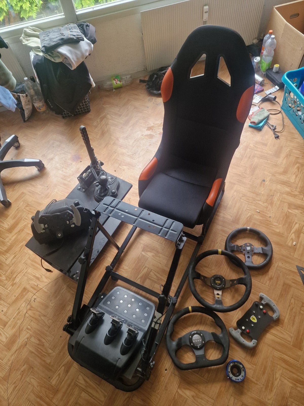 Sim Racing Setup met uitbreidingen - Logitech G29 & Playseat, Ophalen, Gebruikt