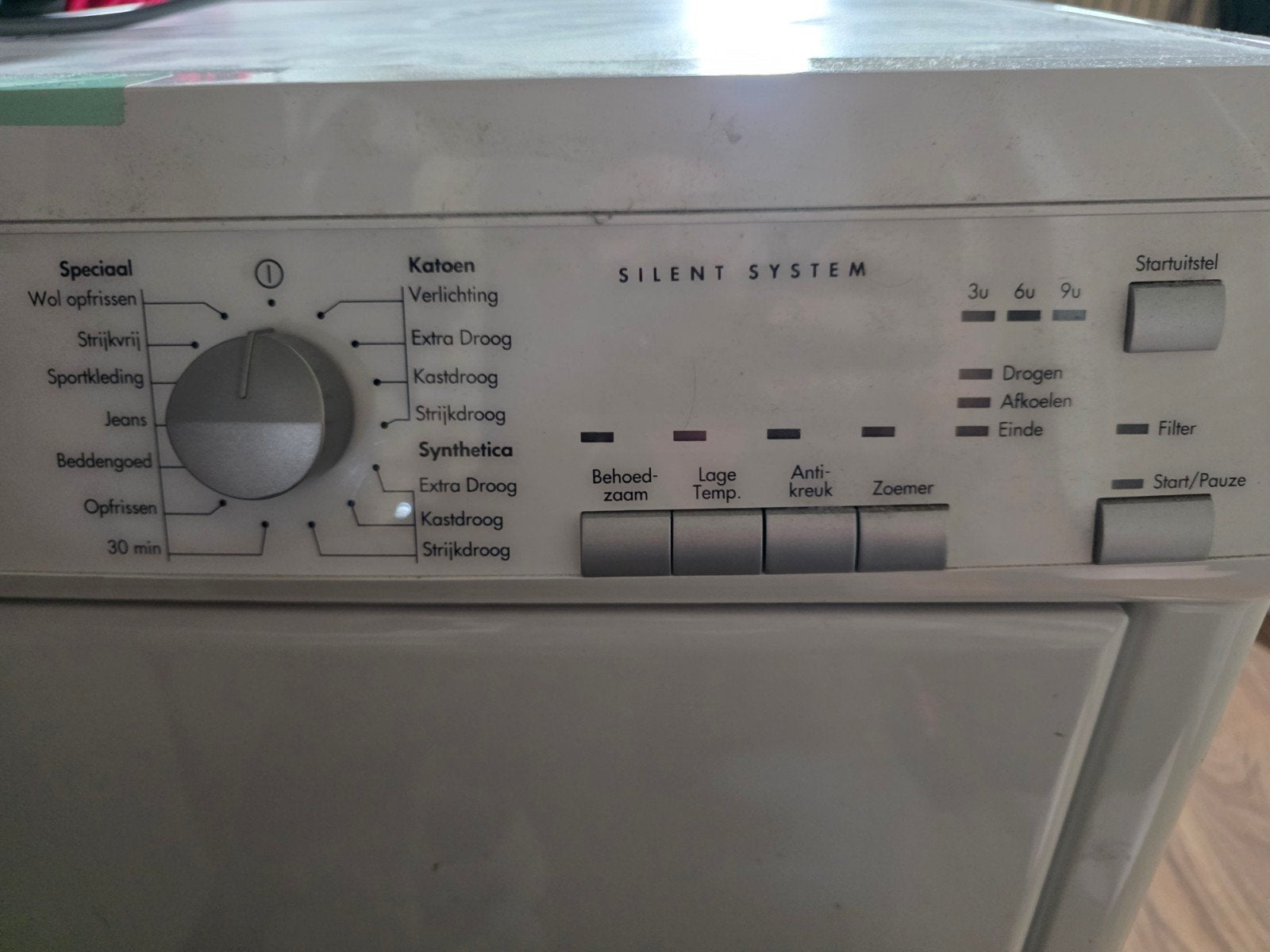 Luchtafvoerdroger AEG T65179AV, Ophalen, 6 tot 8 kg, Gebruikt, Luchtafvoer