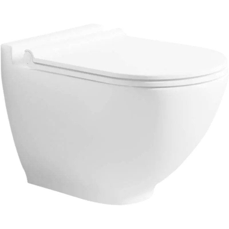 Bien Harmony Toilet Randloos Met Bidet Softclose, Ophalen, Nieuw, Steen, Toilet