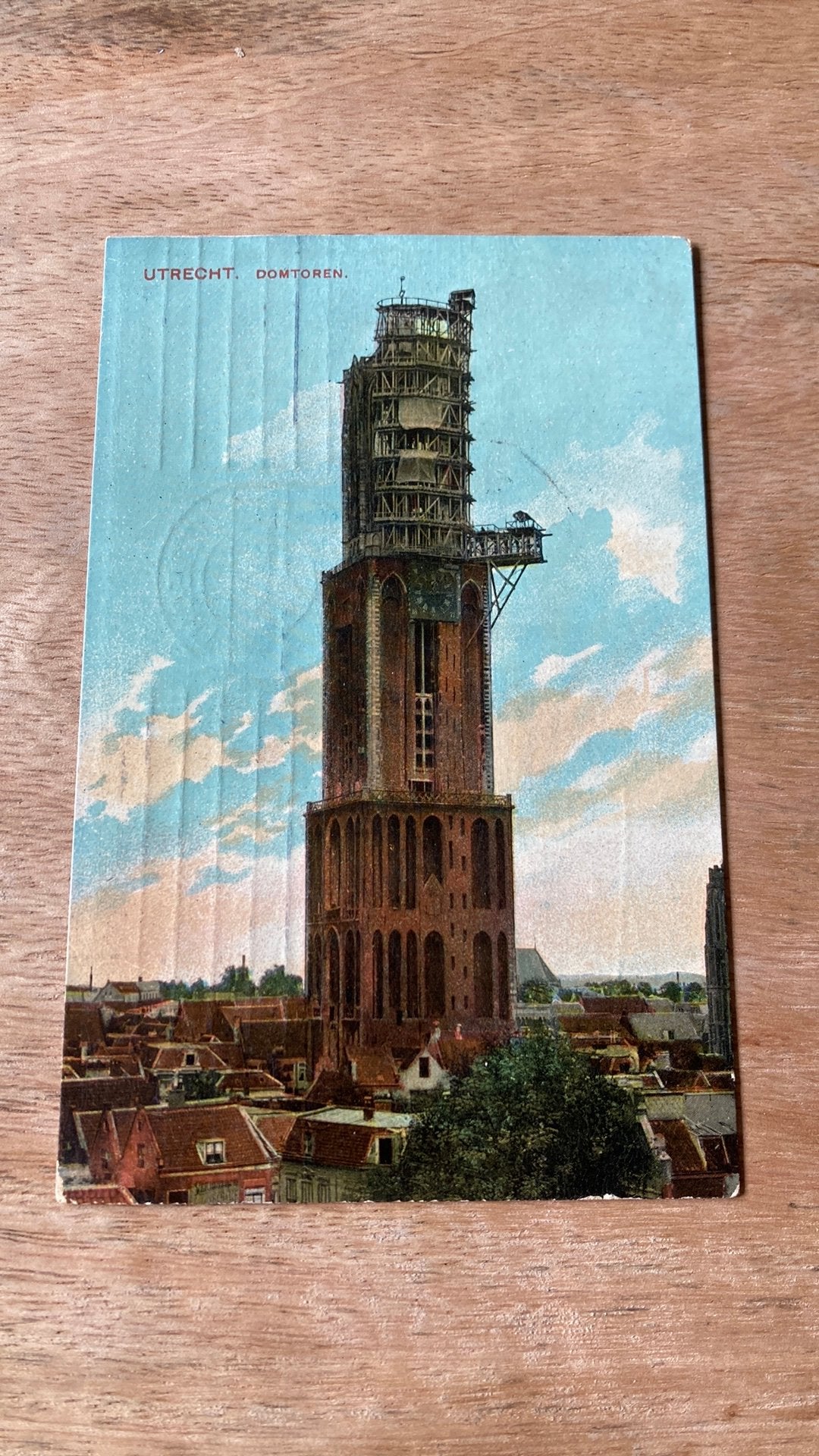 Oude ansichtkaart Utrecht naar Lobith van Hezewijk 1909, Ophalen of Verzenden, Voor 1920, Gelopen, Utrecht
