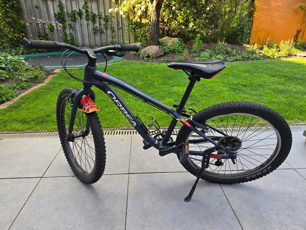 Orbea MX Team 24" Kids - Blauw/Rood Kinderfiets, 20 inch of meer, Gebruikt, Velgrem, Ophalen of Verzenden