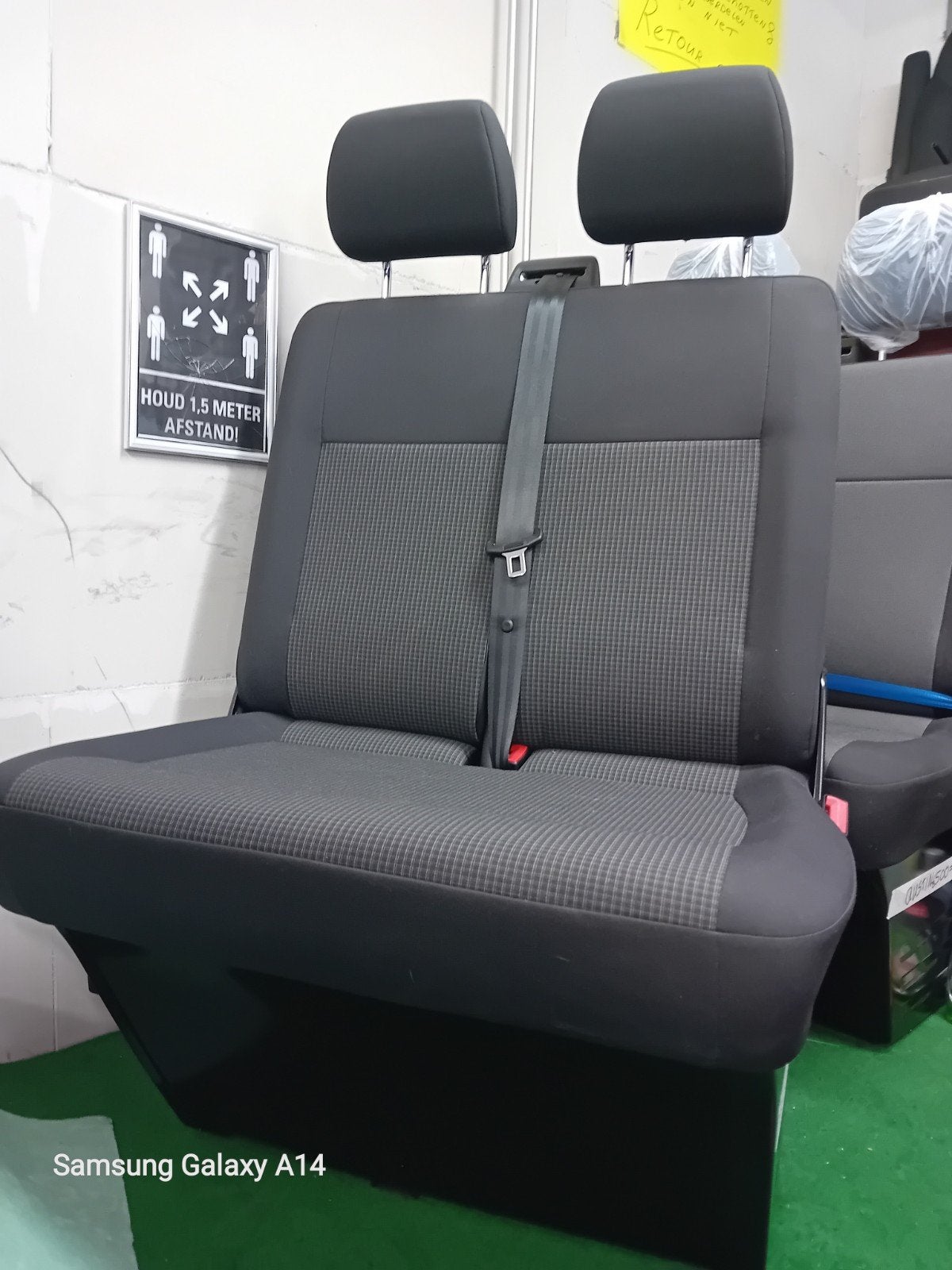 Volkswagen transporter nieuwe bijrijdersbank