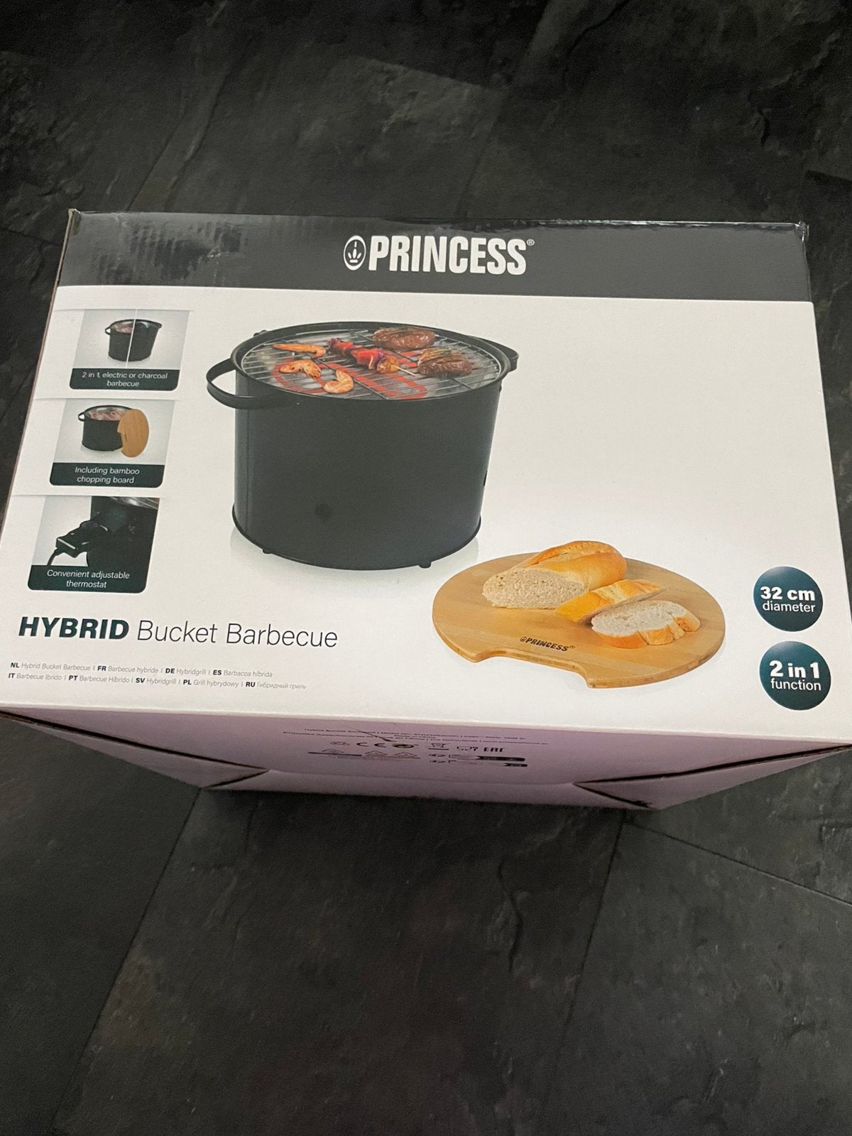 Barbecue pan, Ophalen, Zo goed als nieuw