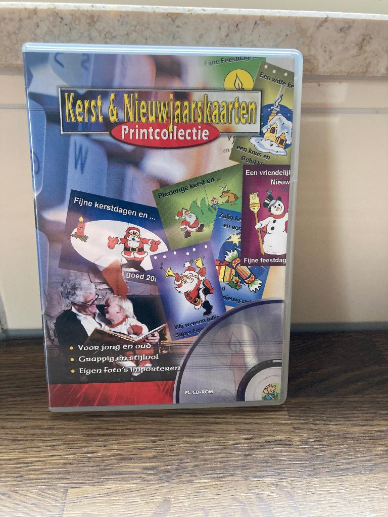 kerst & nieuwjaarskaarten printcollectie, 1 speler, Ophalen of Verzenden, Zo goed als nieuw, Vanaf 3 jaar