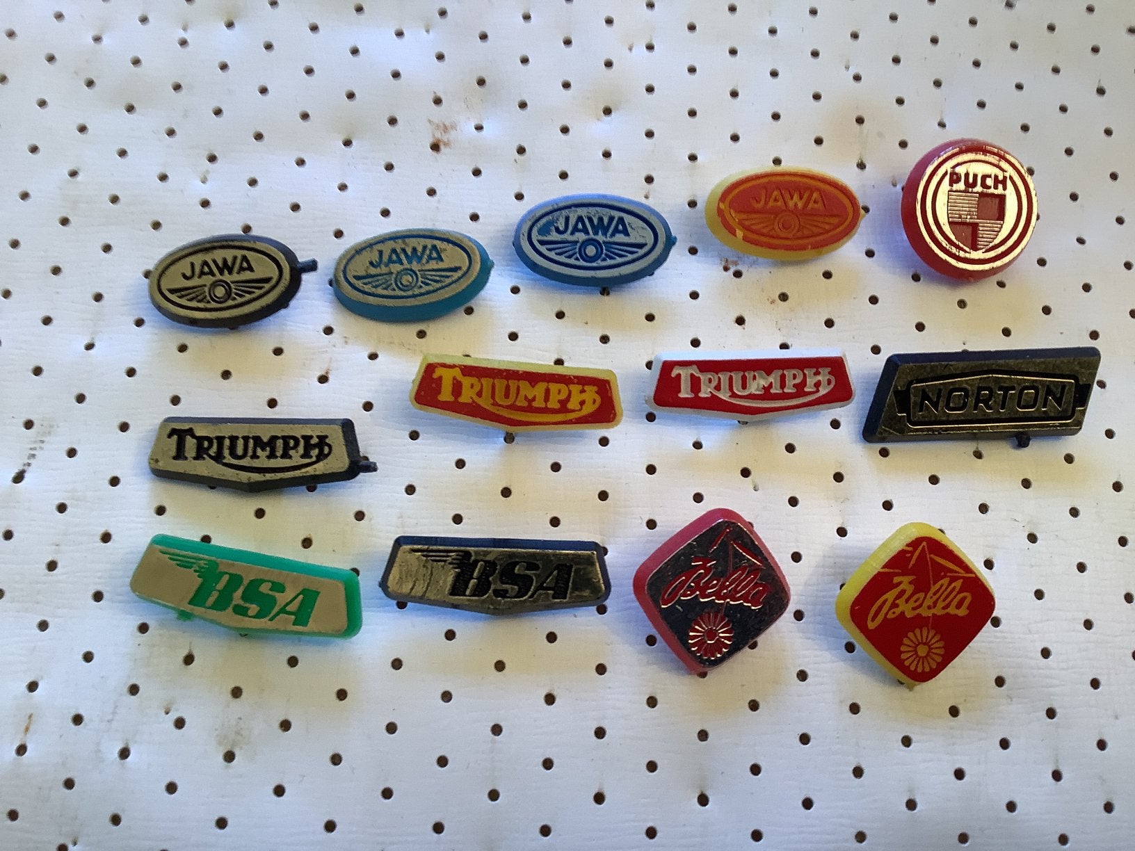 Plastic speldjes motorfietsen, Ophalen of Verzenden, Zo goed als nieuw, Overige onderwerpen