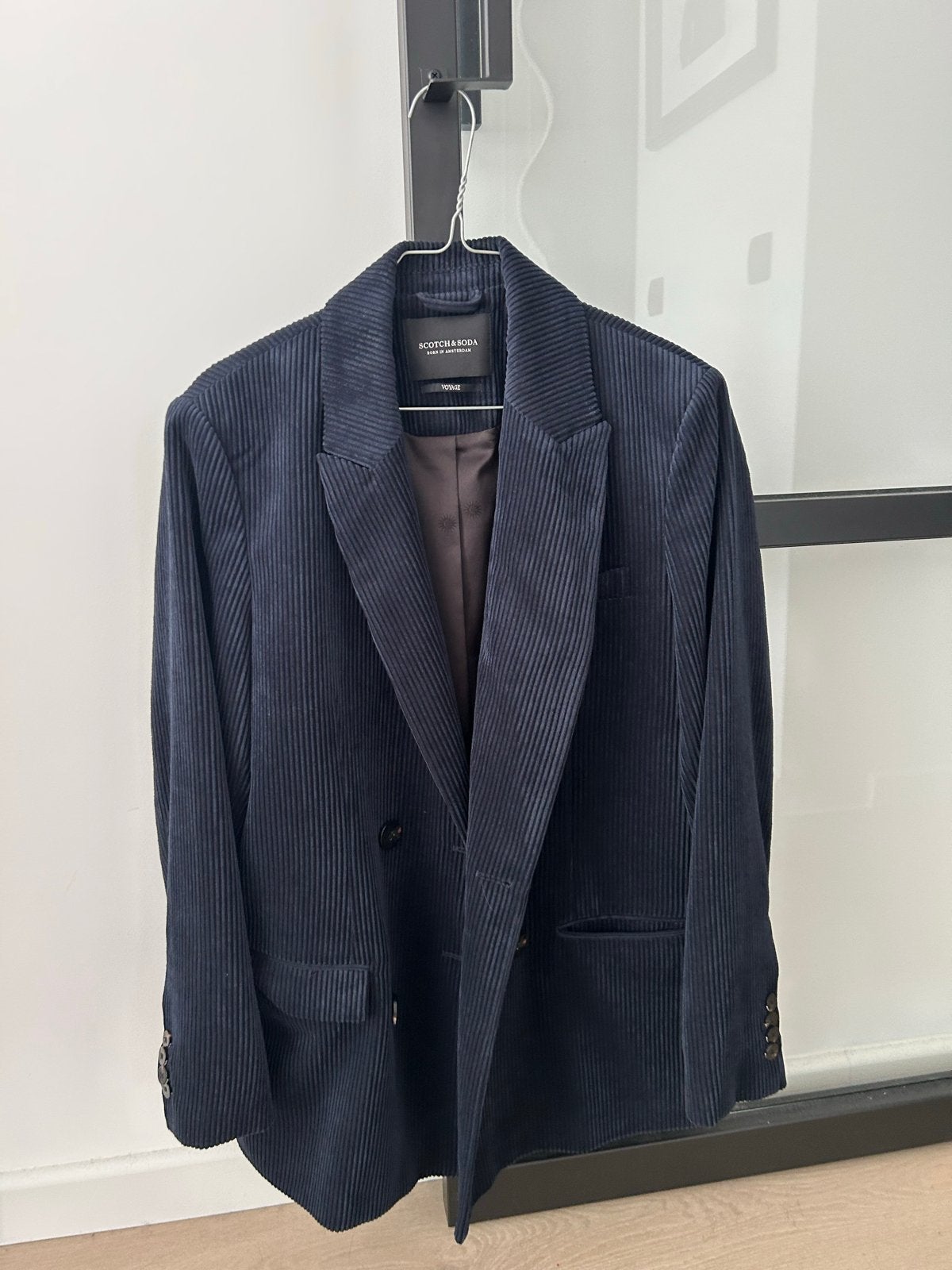 Scotch & Soda Blazer Maat S, Blauw, Ophalen of Verzenden, Zo goed als nieuw, Jasje