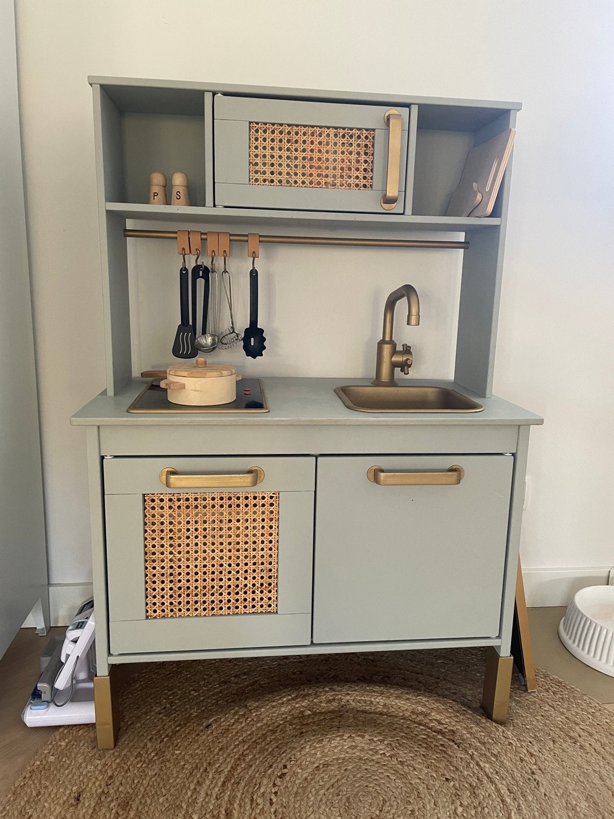 Gepimpte kinderkeuken Ikea met accessoires, Ophalen, Zo goed als nieuw