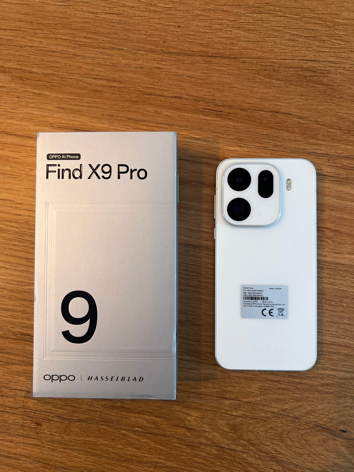 Oppo find x9 pro 512gb wit [nieuw], Ophalen, Nieuw, 6 megapixel of meer, Overige modellen