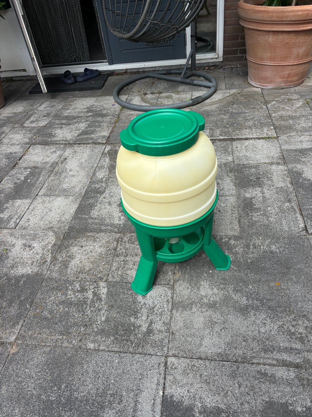 Voersilo, Ophalen, Nieuw, Drinken en Voederen