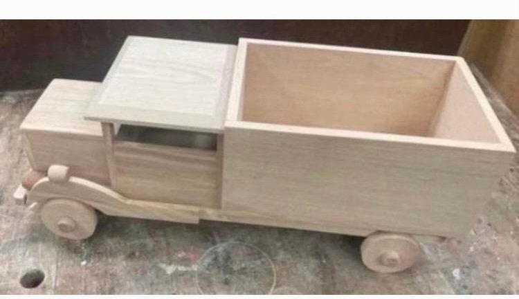 massief houten vrachtauto, Ophalen of Verzenden, Nieuw