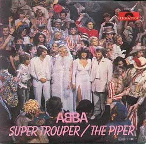 ABBA - Supertrouper (ps) 7", Ophalen of Verzenden, Zo goed als nieuw, 7 inch, Pop