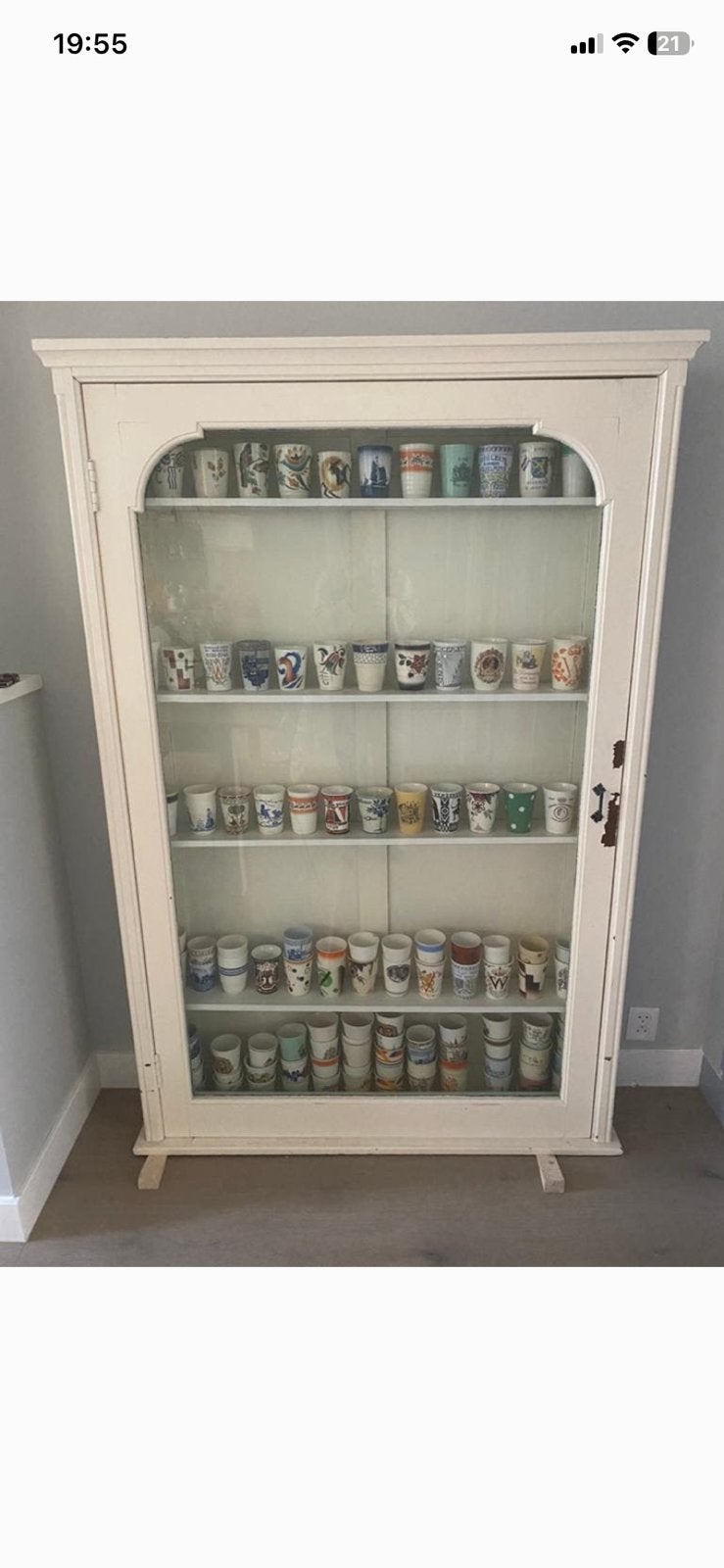Mooie Vitrinekast, Ophalen, Overige materialen, Vintage