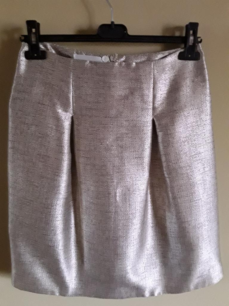 Natan Couture prachtige rok maat 36, Beige, Ophalen of Verzenden, Zo goed als nieuw, Natan Couture