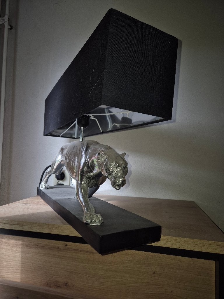 Panter lamp, Ophalen, Gebruikt