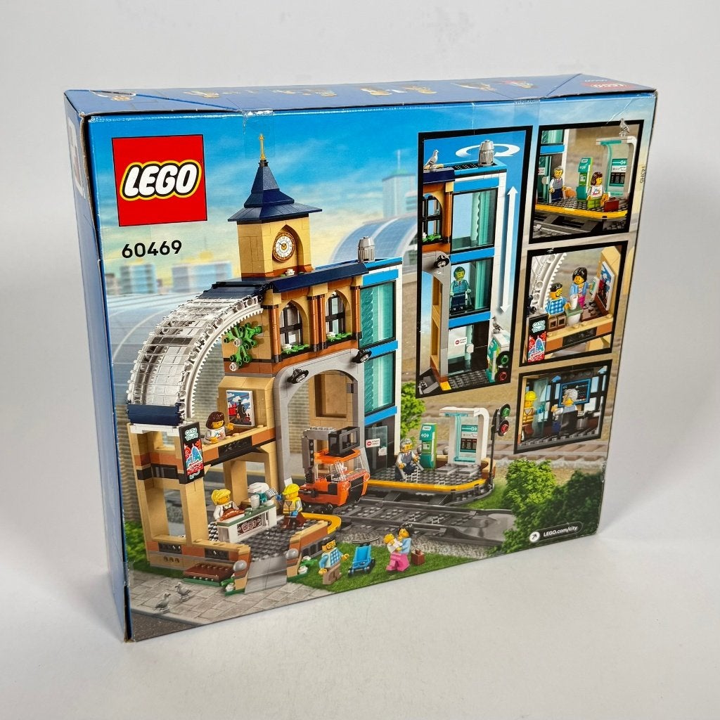 LEGO City 60469 Centraal Treinstation – Nieuw, City, Lego, Nieuw, Ophalen of Verzenden