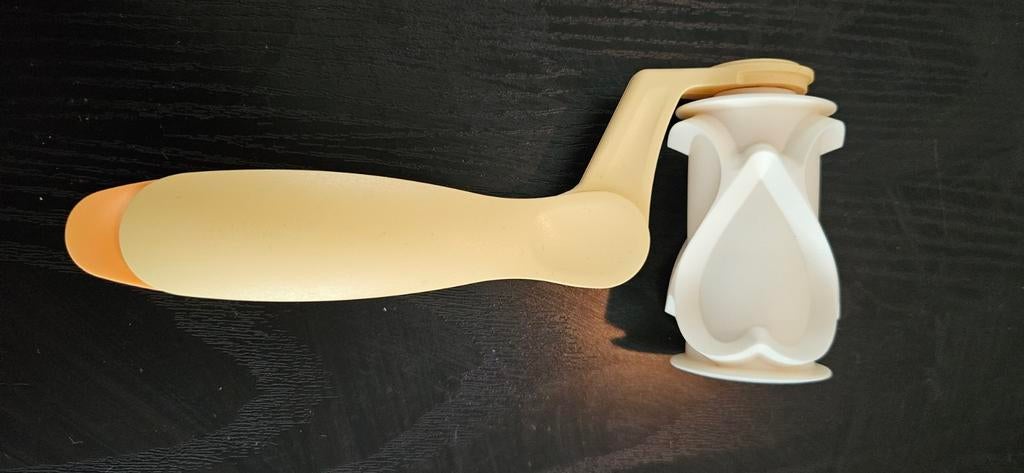Tupperware Koekjesdeegroller & Hartvorm Taartvorm - Nieuw, Ophalen of Verzenden, Nieuw