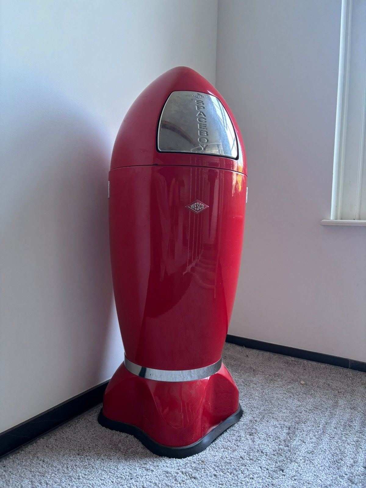Wesco spaceboy, Huis en Inrichting, Woonaccessoires | Prullenbakken, 40 liter of meer, Ophalen, Gebruikt