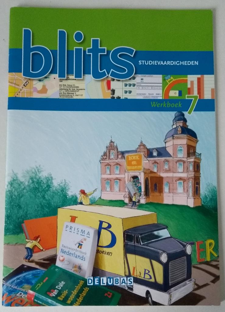 9789053001622 Blits Studievaardigheden, werkboek 7, Boeken, Schoolboeken, Verzenden, Nieuw, Overige niveaus