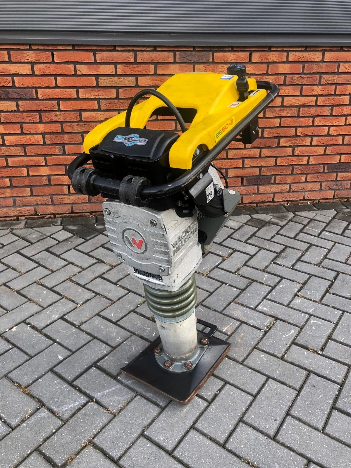 Wacker Neuson BS50 stamper, Ophalen, Gebruikt