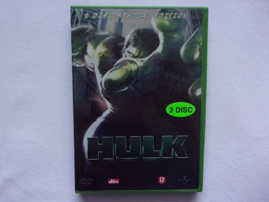 Hulk DVD, Cd's en Dvd's, Vanaf 12 jaar, Ophalen of Verzenden, Gebruikt, Actie