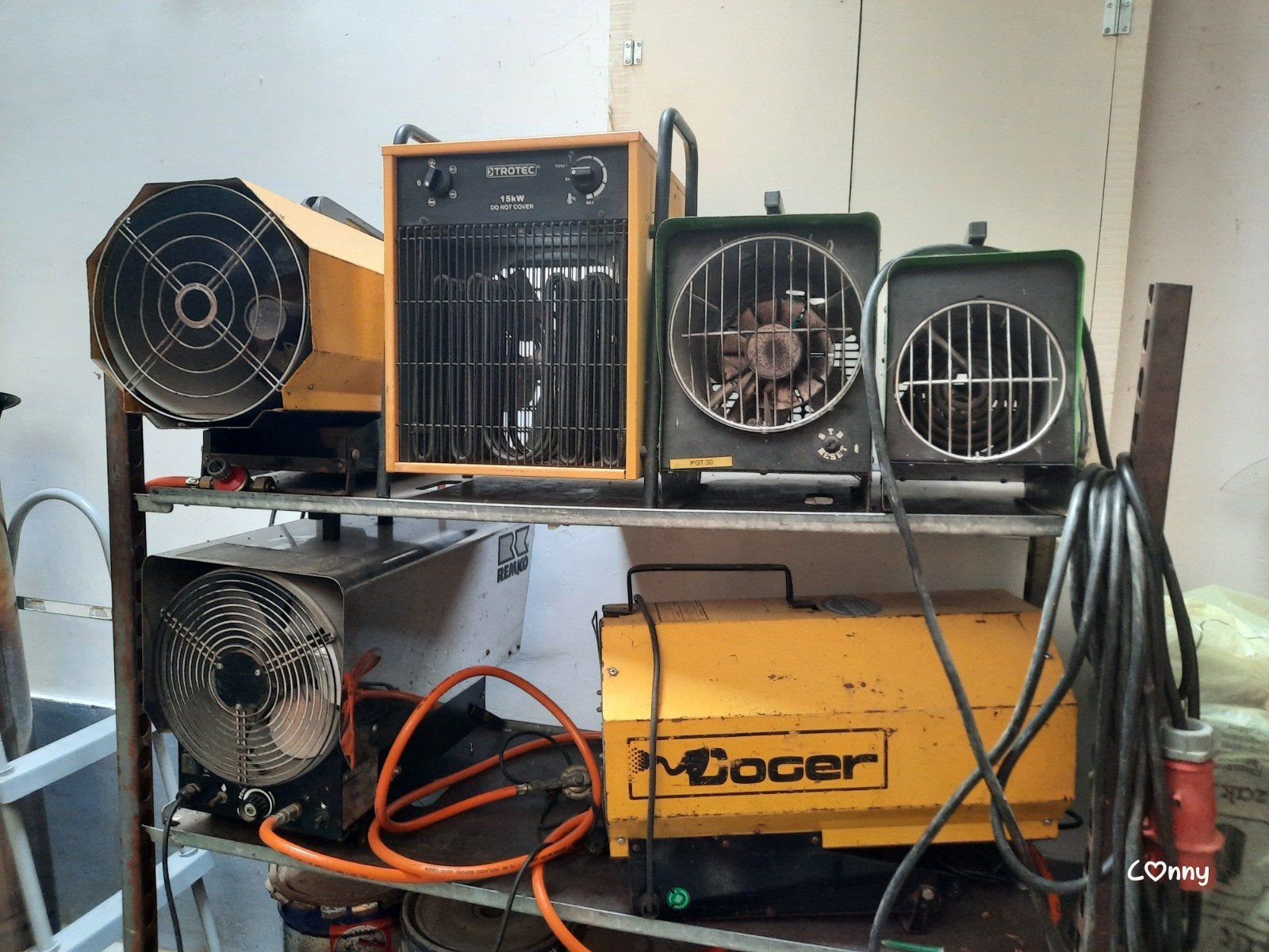Diverse gas- en elektrische kachels - REMKO, Trotec, Mlocer, Ophalen
