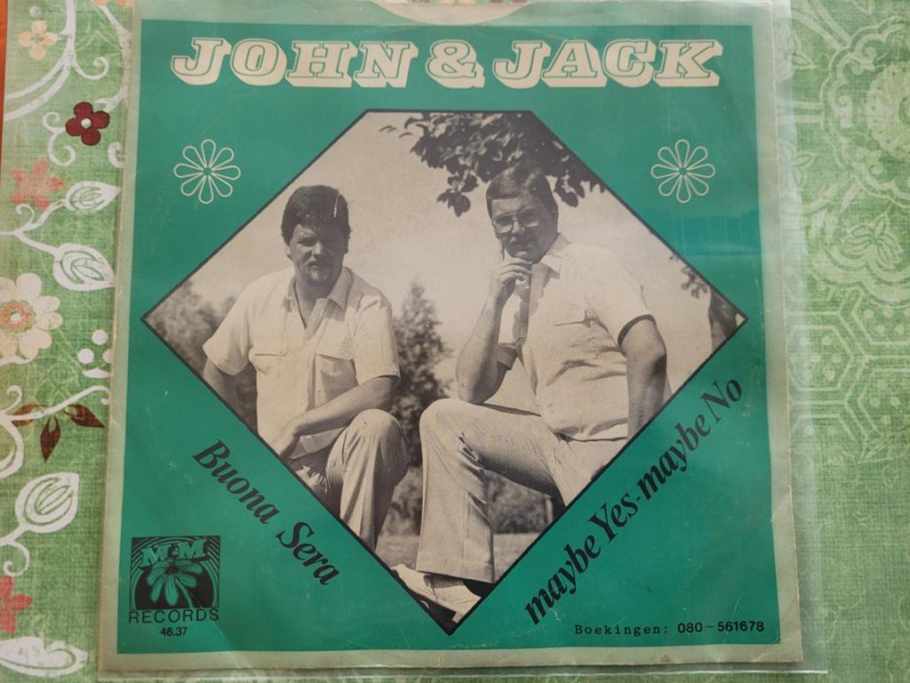 John & Jack - Buona Sera ( ned.), Ophalen, Zo goed als nieuw, Overige formaten, Levenslied of Smartlap